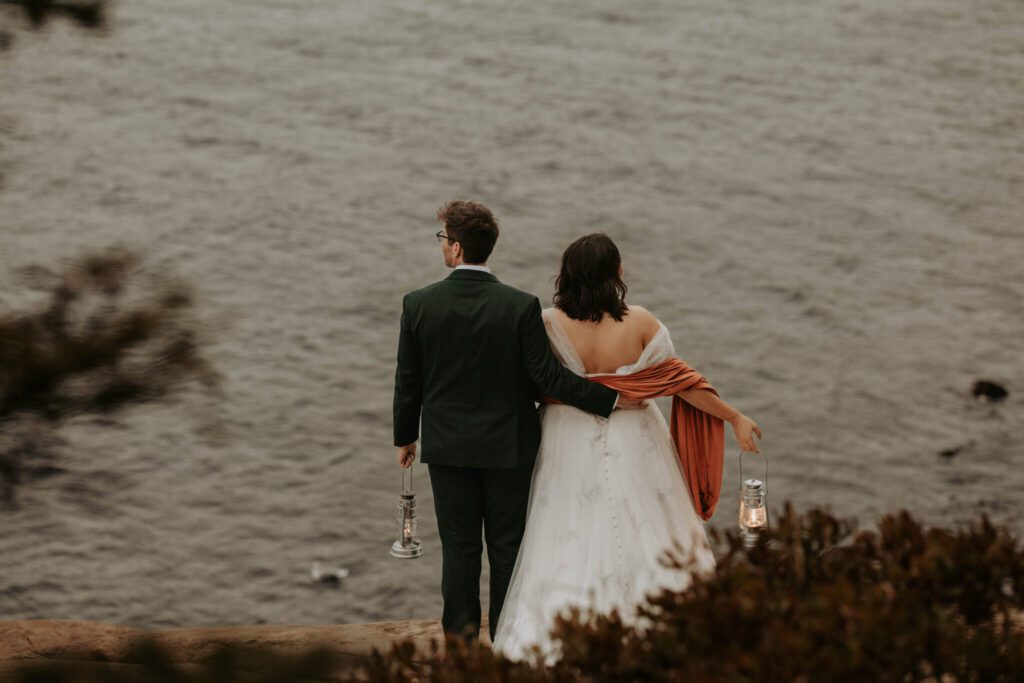 Otter Point Acadia elopement
